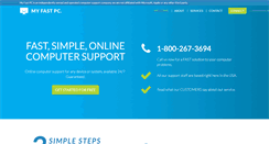 Desktop Screenshot of myfastpc.com